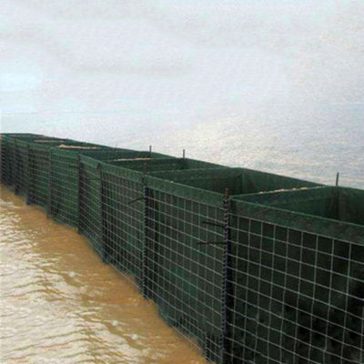 आईएसओ जस्ती रेत की दीवार L10m रक्षात्मक बैरियर भरा सैन्य बॉक्स